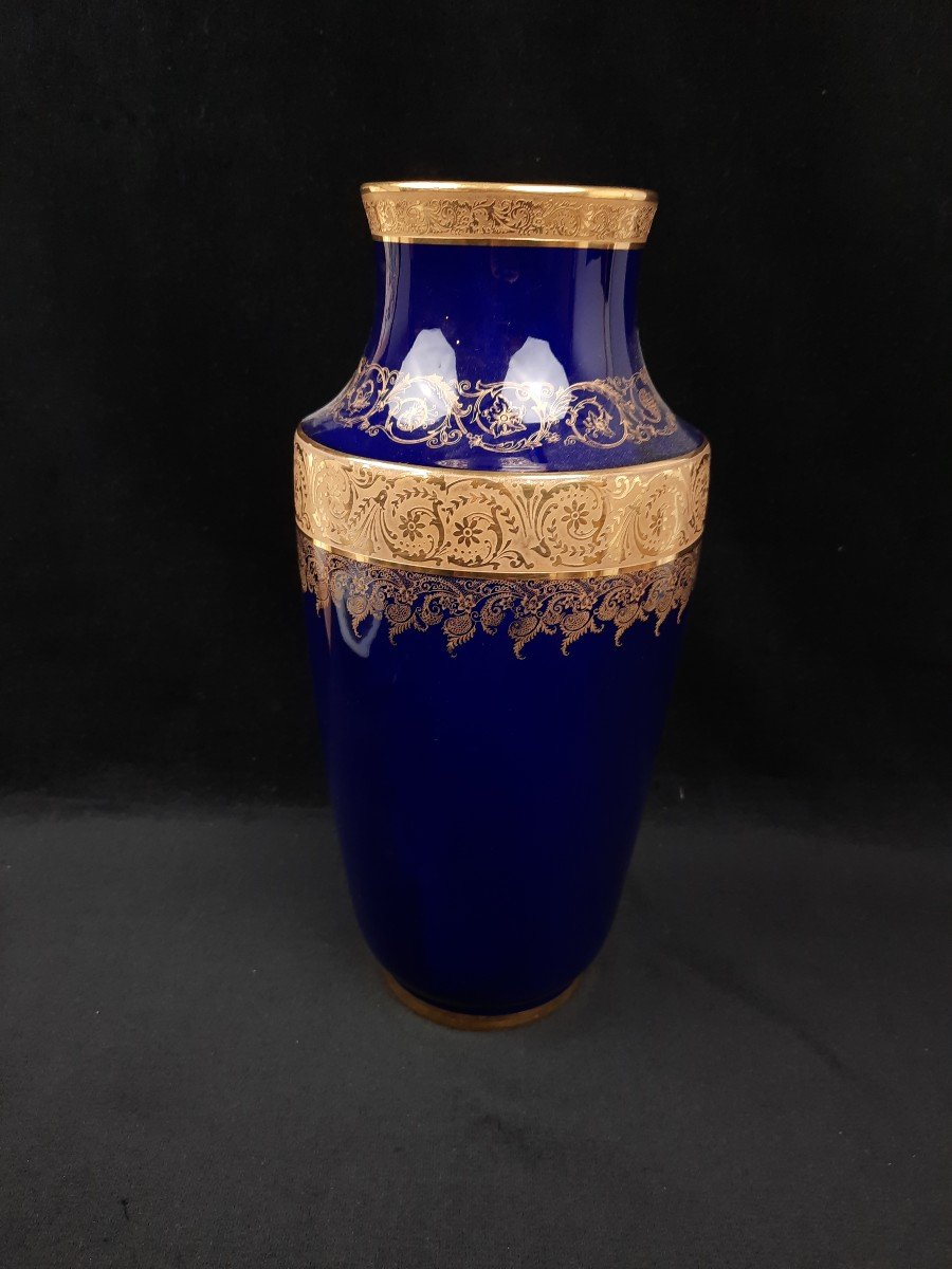 Limoges Porcelain Vase (20th Century)-photo-2