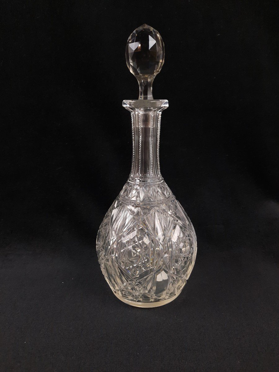 Carafe En Cristal Baccarat (xxe Siècle)-photo-2