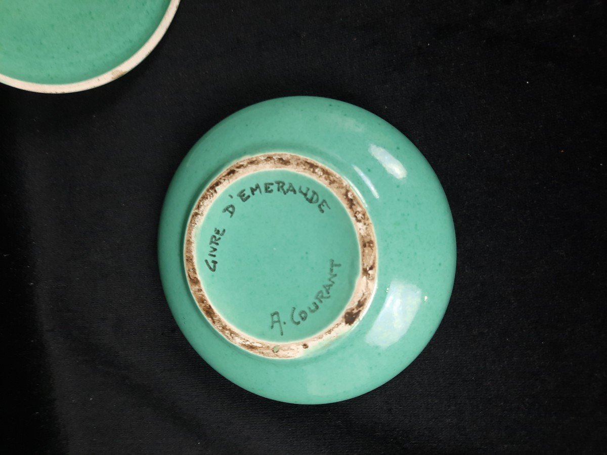 Round Ceramic Box (20th Century)-photo-1