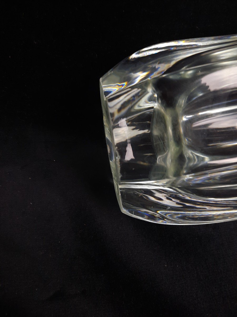 Large Daum Crystal Vase -photo-2