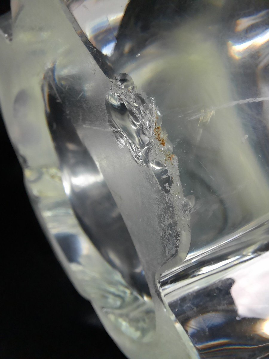 Large Daum Crystal Vase -photo-3
