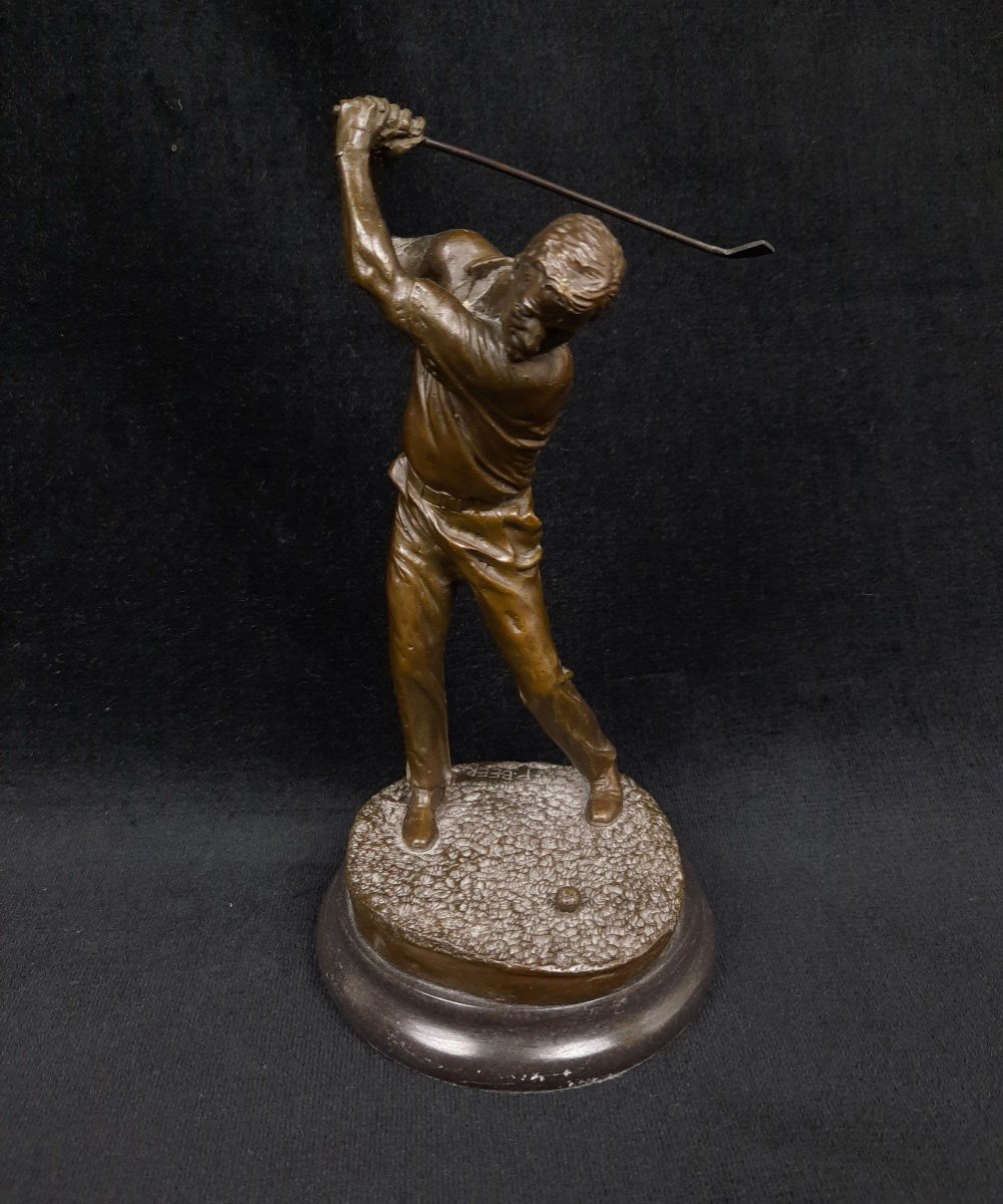 Régule d'Un Golfeur (xxe Siècle)