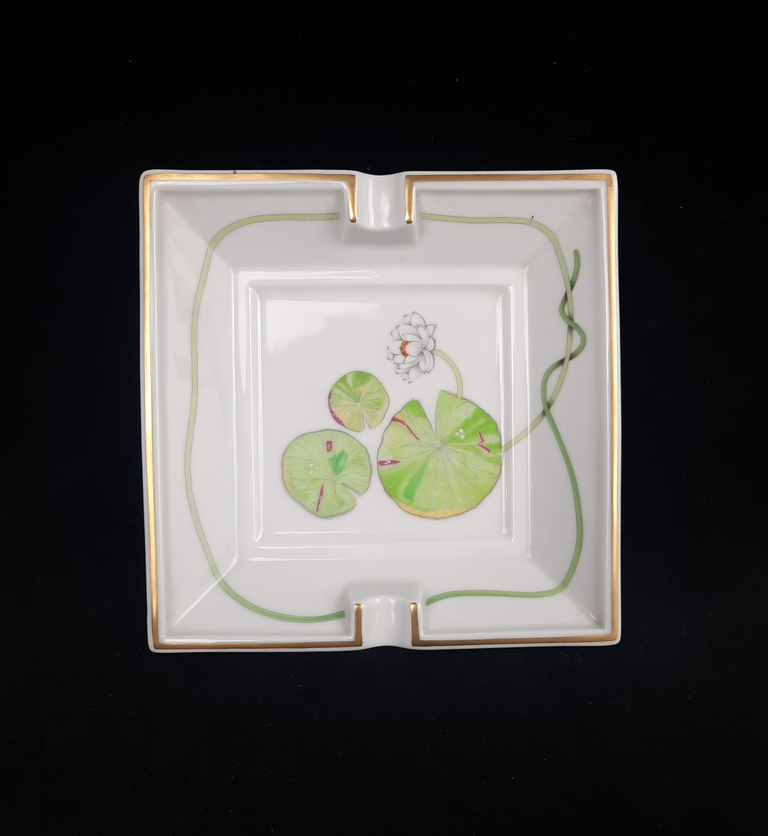 Hermès - Porcelain Cup Ashtray - Water Lily