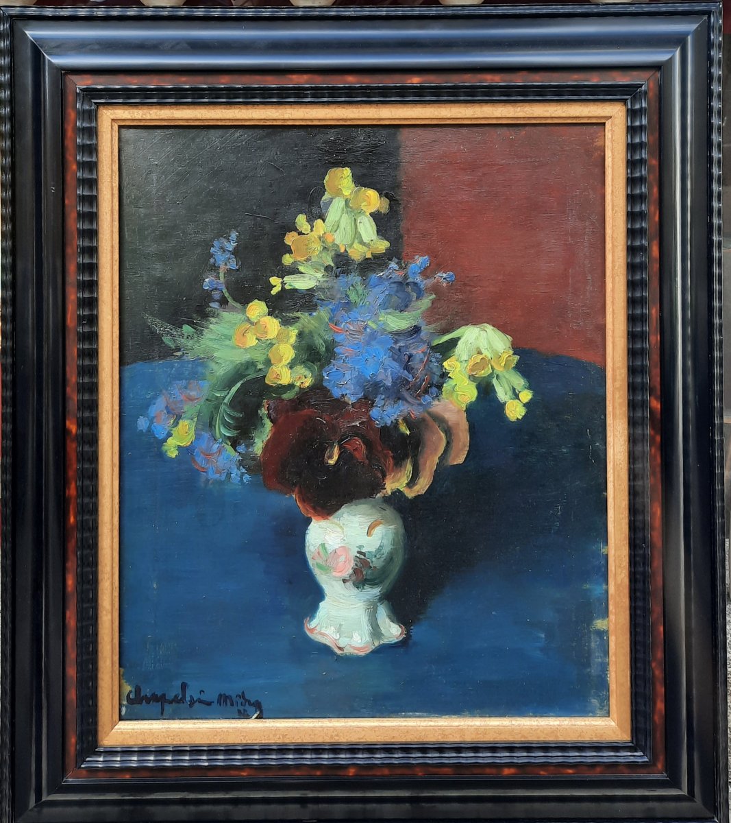 Roger Chapelain-midy (1904-1992) - Huile Sur Toile - Nature Morte-photo-3