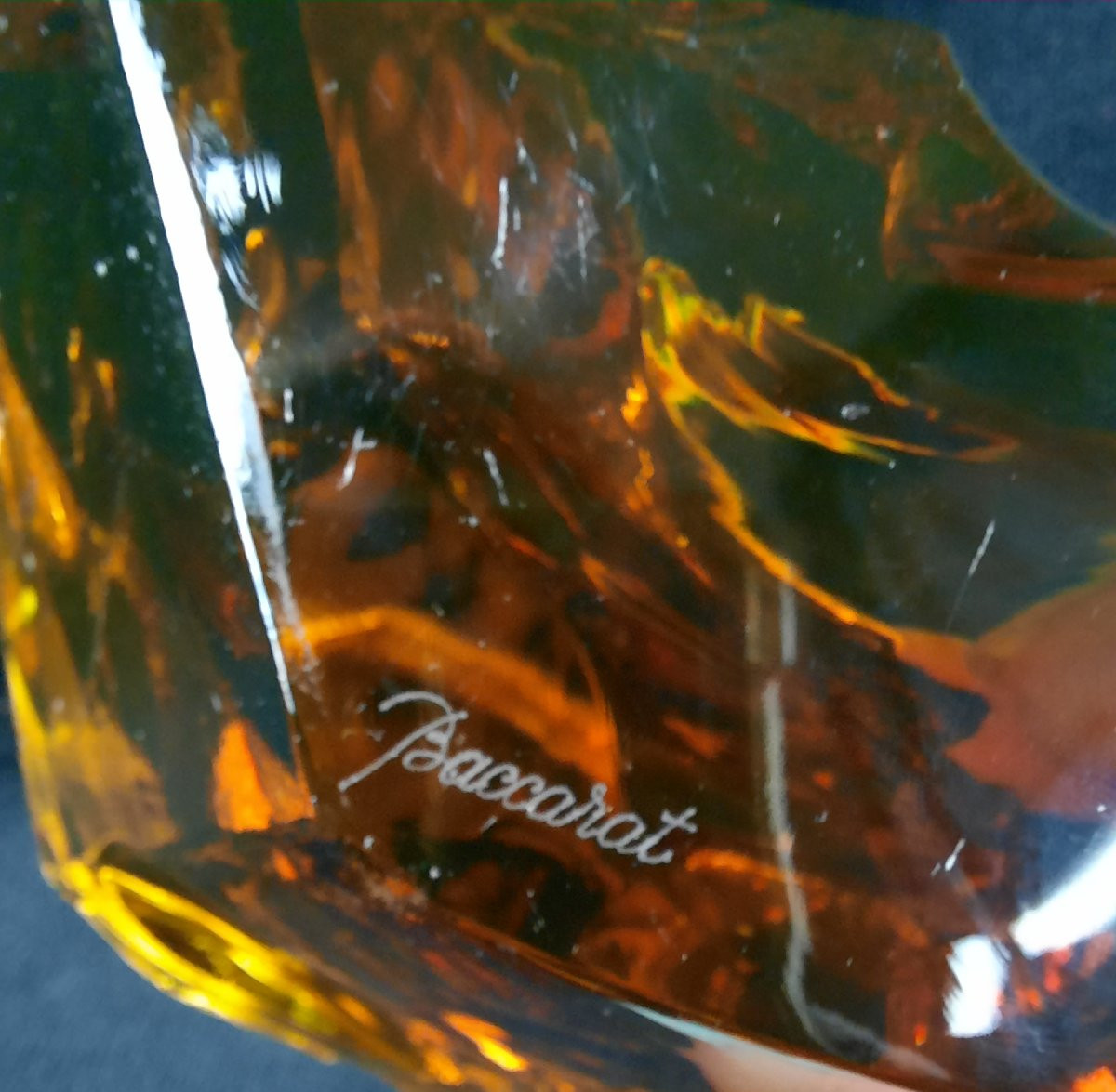 Baccarat - Bronze Sculpture On Crystal Base  -photo-4