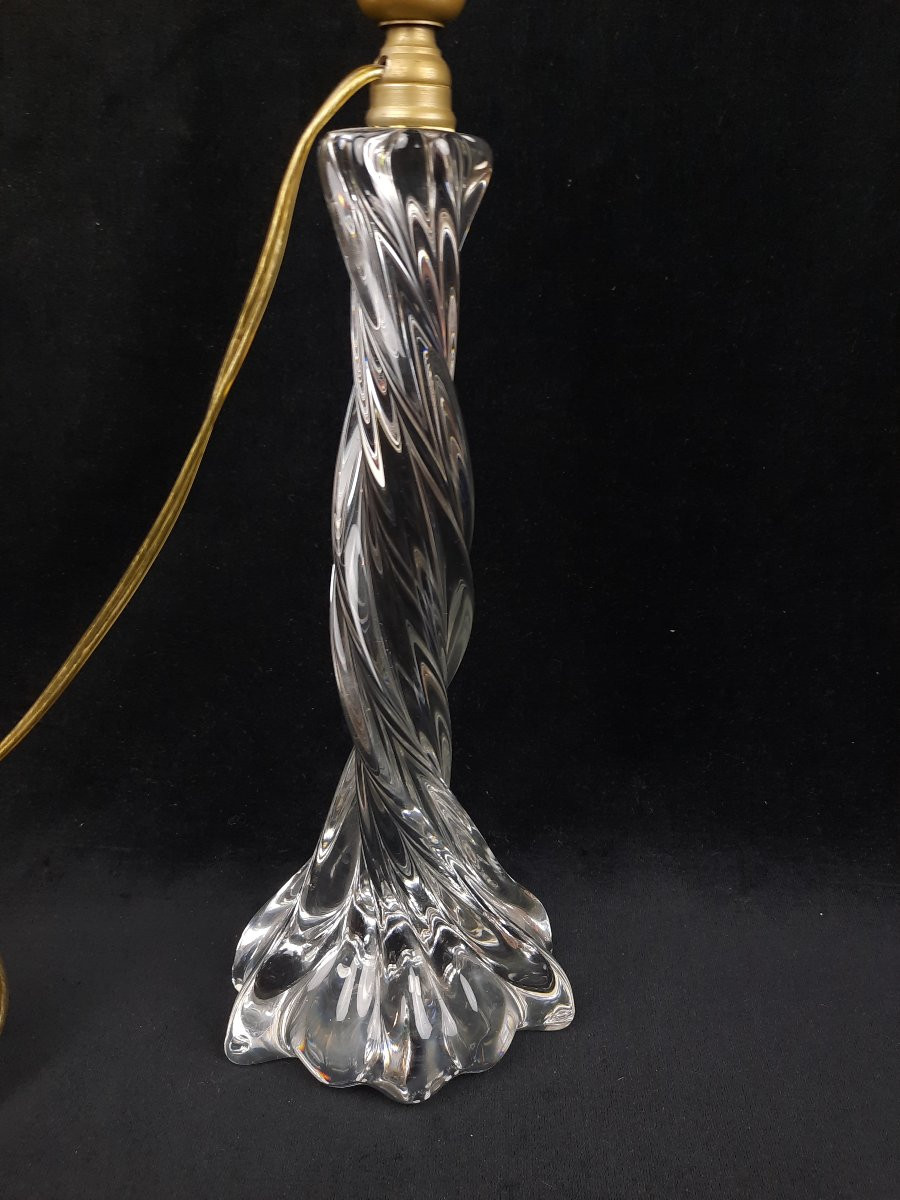 Baccarat - Crystal Lamp Base -photo-2