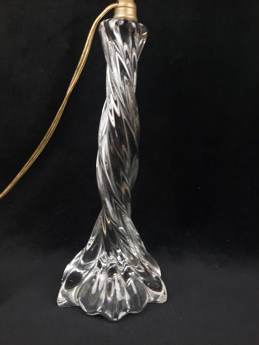 Baccarat - Crystal Lamp Base -photo-3