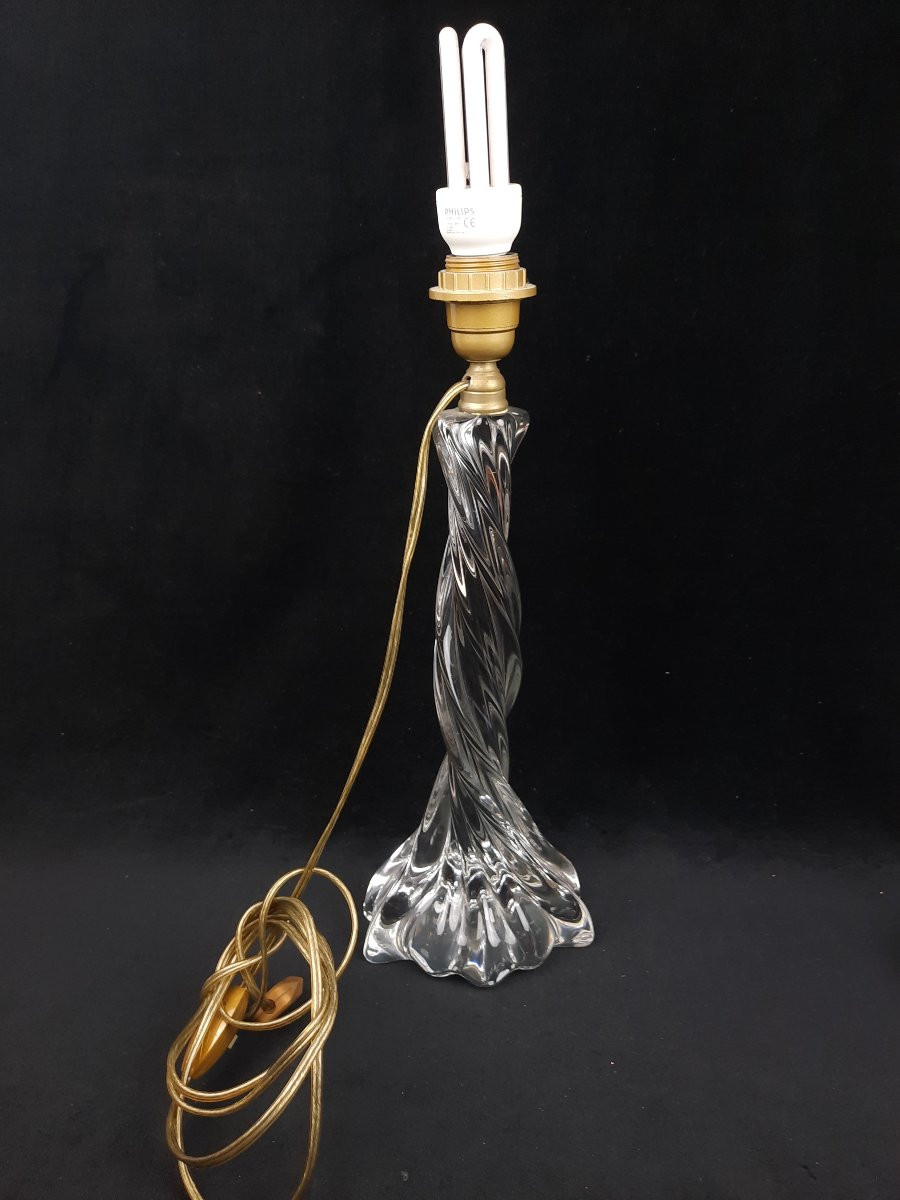 Baccarat - Crystal Lamp Base -photo-4