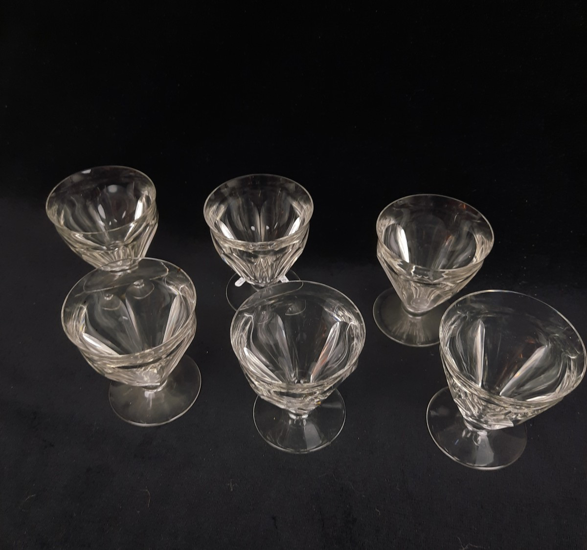 Baccarat - Série de verres à eau  en cristal - Talleyrand-photo-3