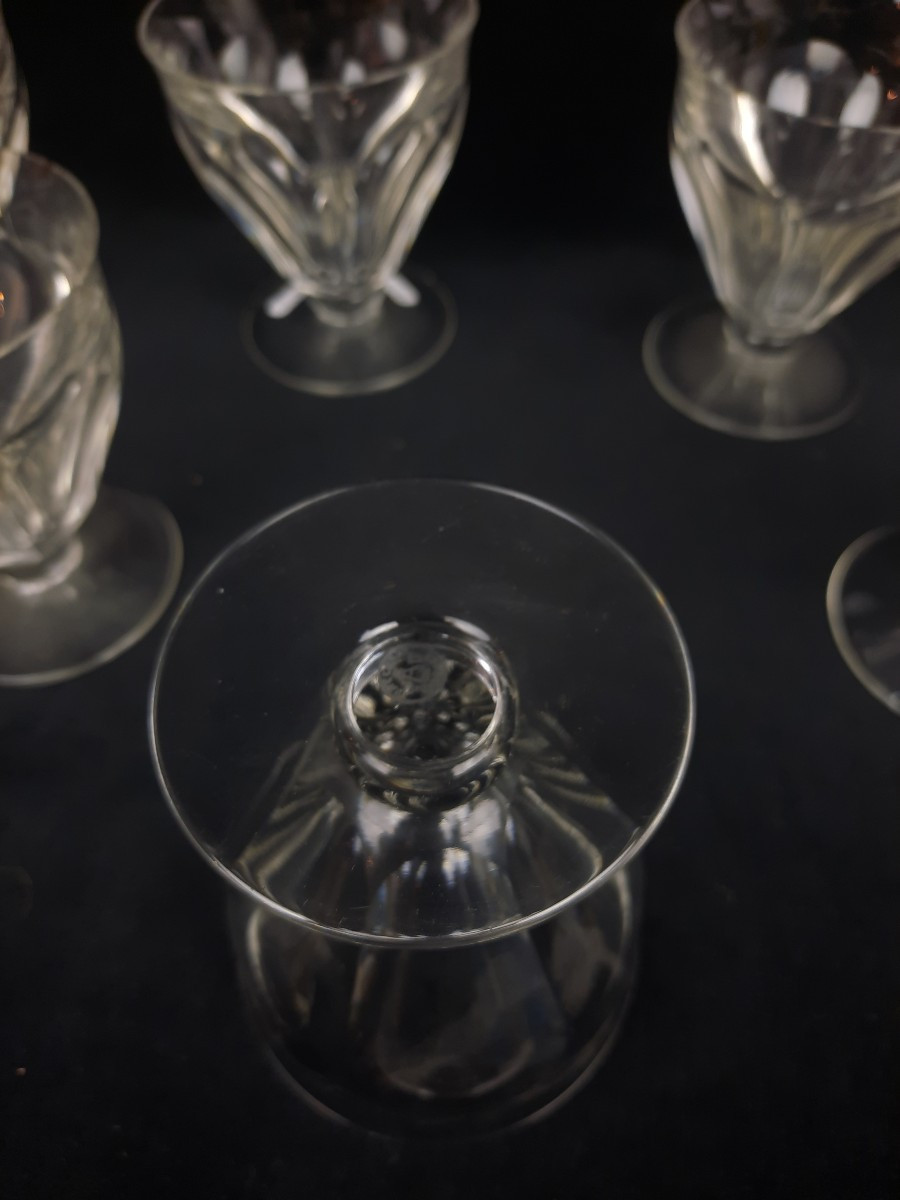Baccarat - Série de verres à eau  en cristal - Talleyrand-photo-4