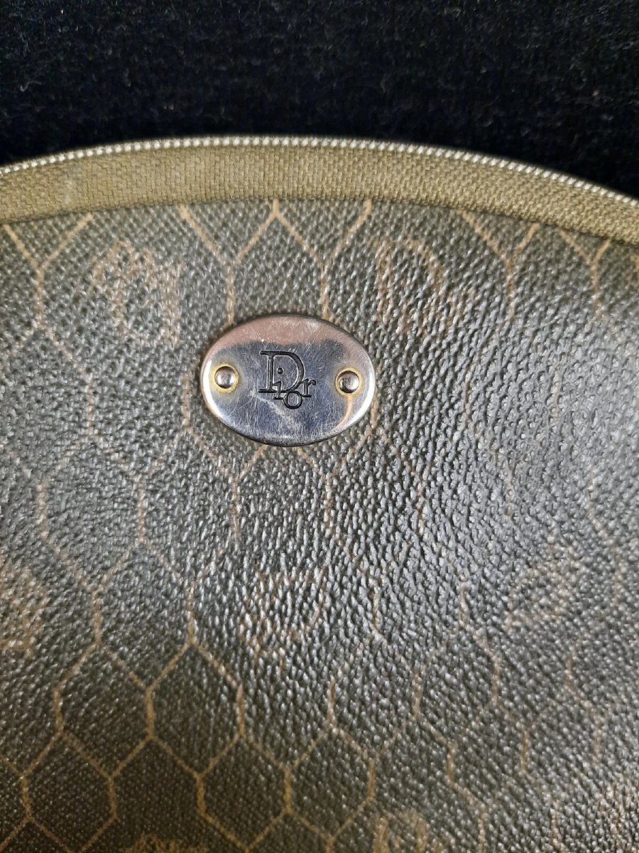 Dior - Cayenne Monogrammed Coated Canvas Shoulder Bag-photo-2