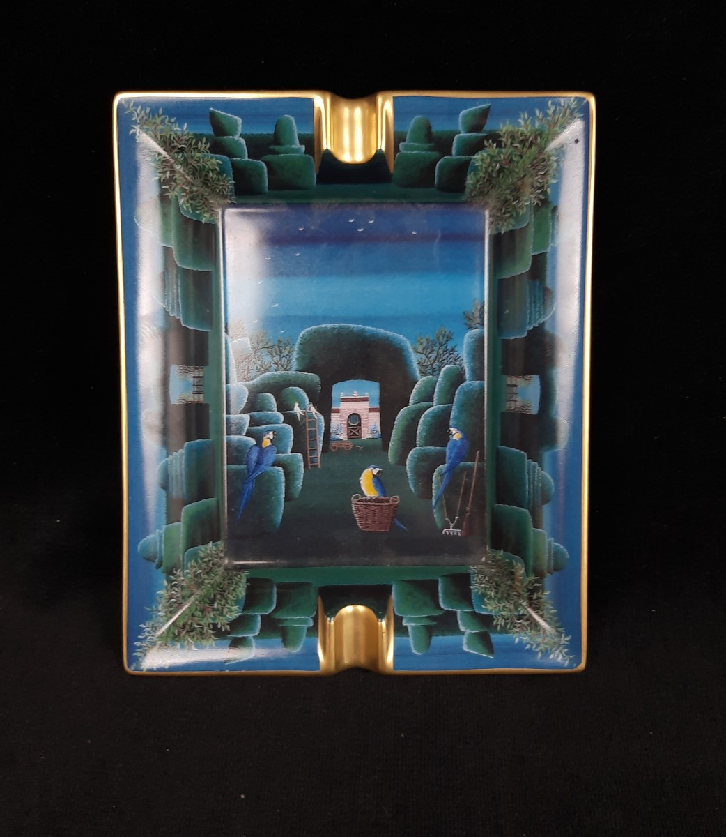 Hermès - Porcelain Ashtray/cup 