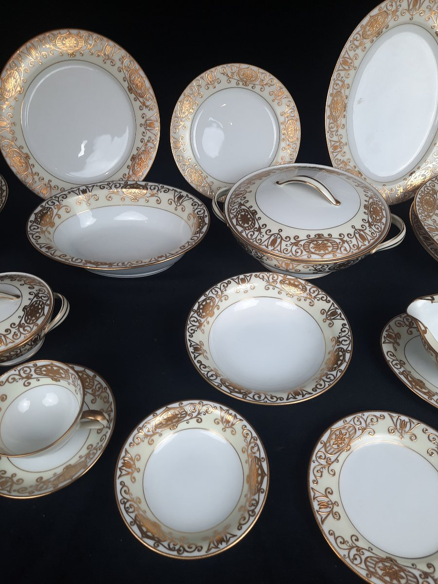 Partie de service en porcelaine Noritake Japon - Christmas Ball-photo-4