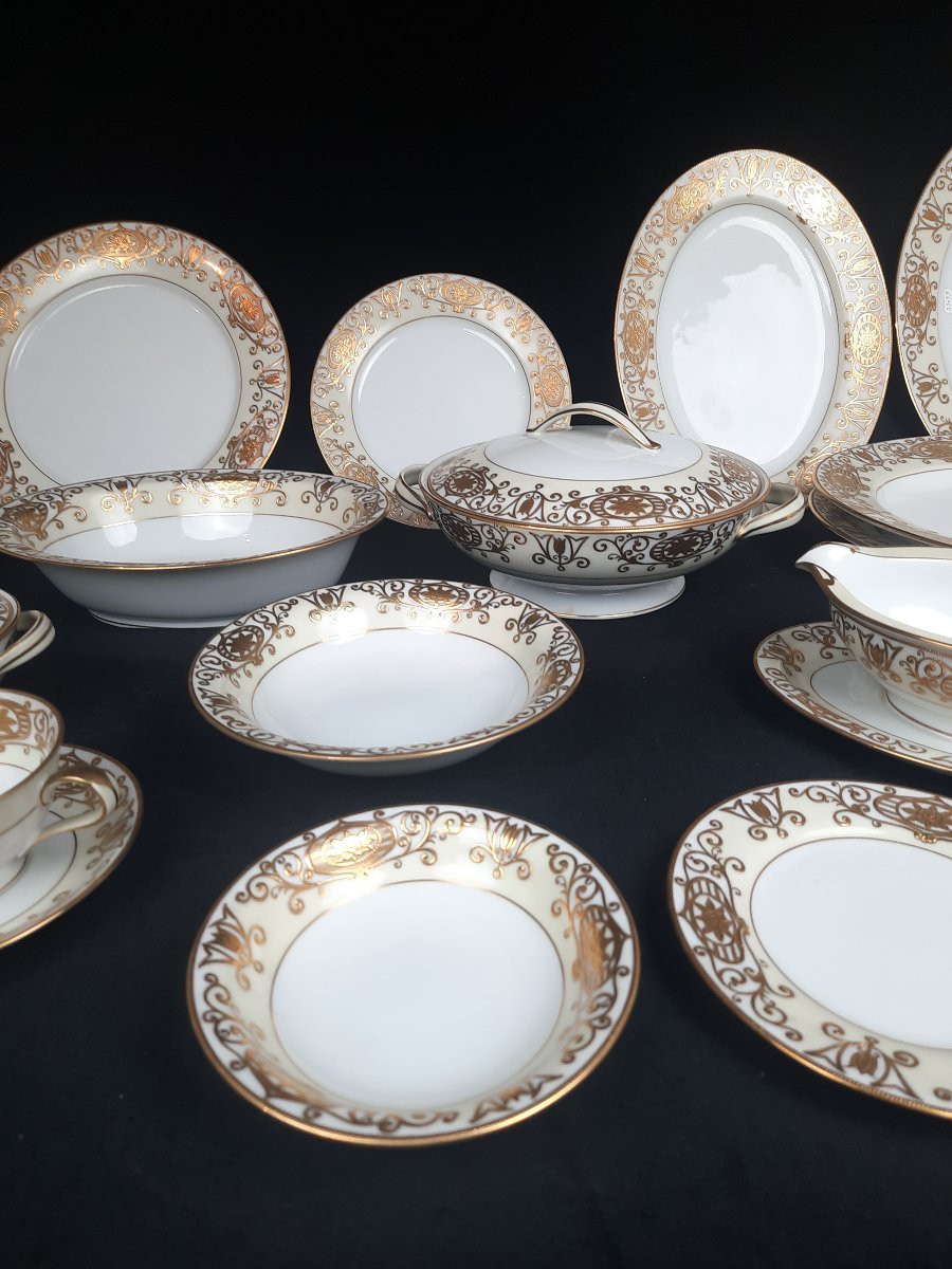Partie de service en porcelaine Noritake Japon - Christmas Ball-photo-4