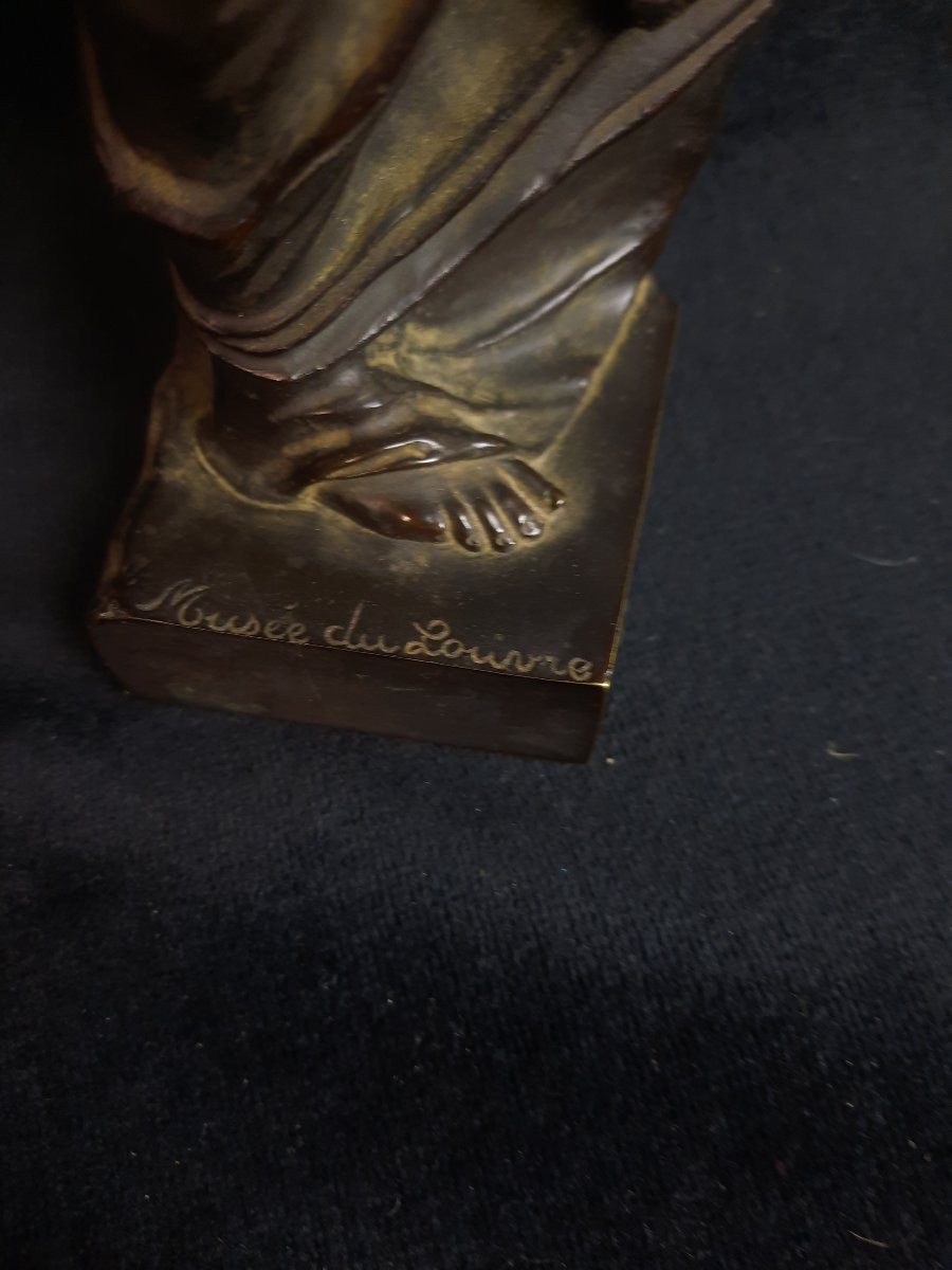 Sculpture en bronze - Vénus de Milo (XXe siècle)-photo-4
