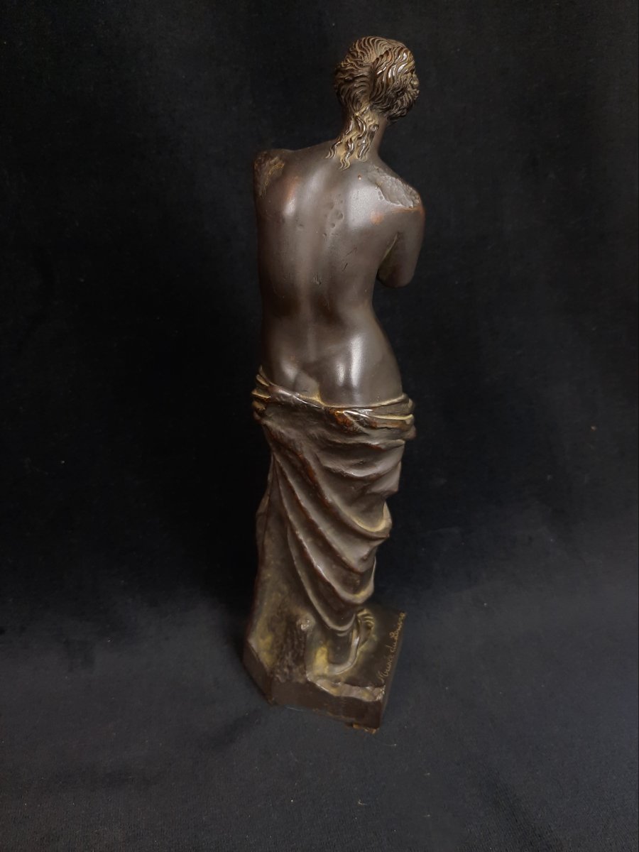 Sculpture en bronze - Vénus de Milo (XXe siècle)-photo-5
