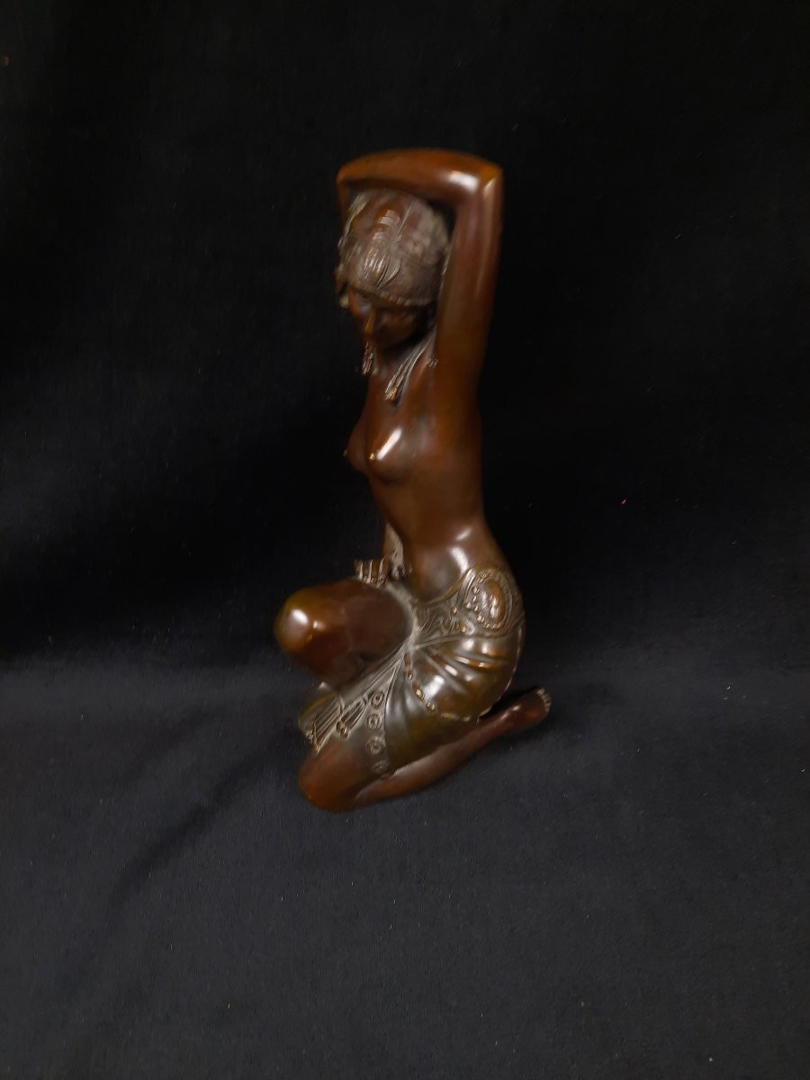 Giuseppe Bessi (1857‑1922) - Bronze Oriental Dancer -photo-4
