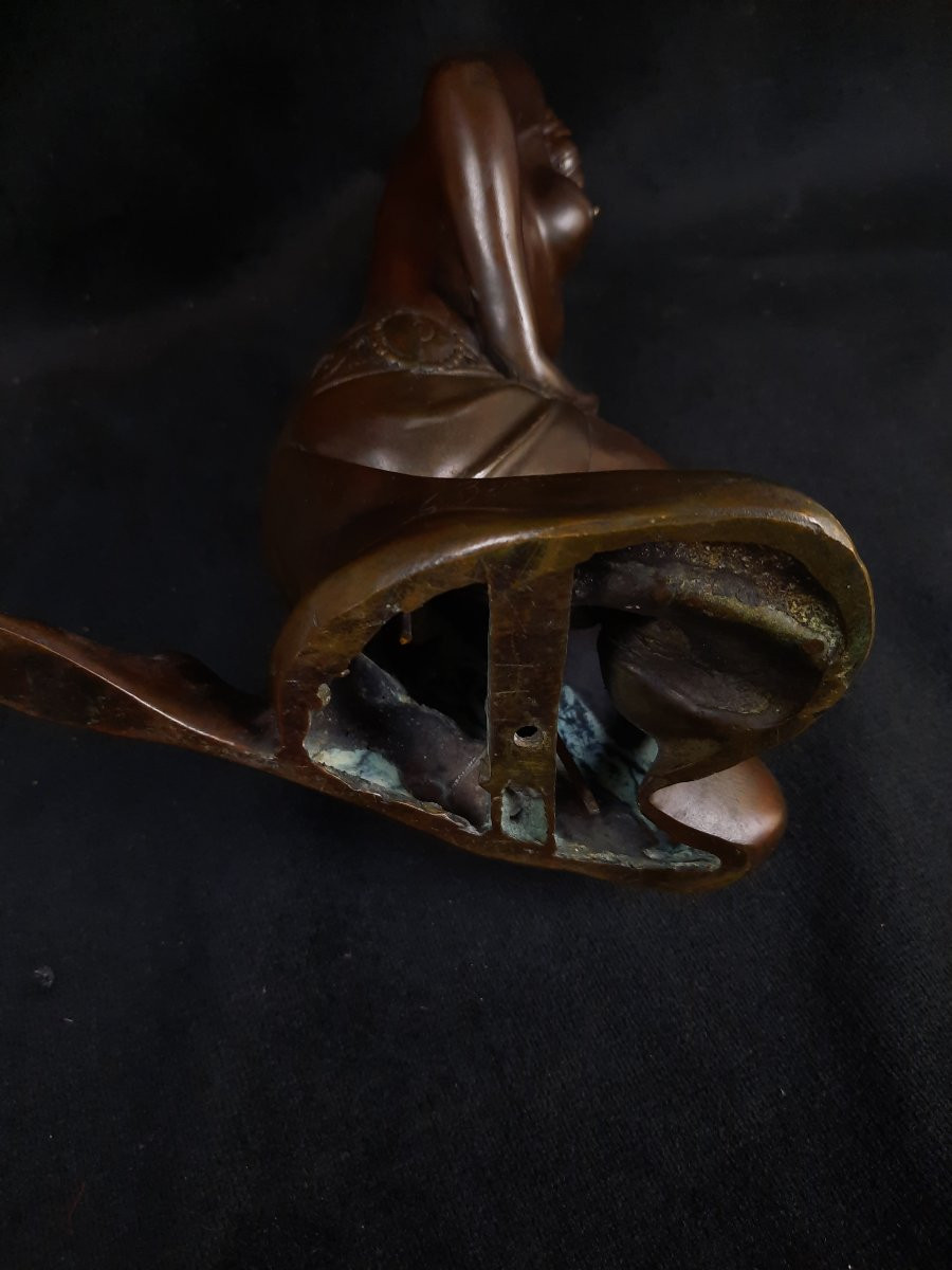 Giuseppe Bessi (1857‑1922) - Bronze Oriental Dancer -photo-1
