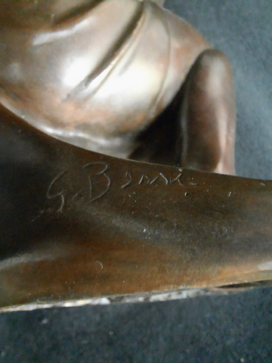 Giuseppe Bessi (1857‑1922) - Bronze Oriental Dancer -photo-2