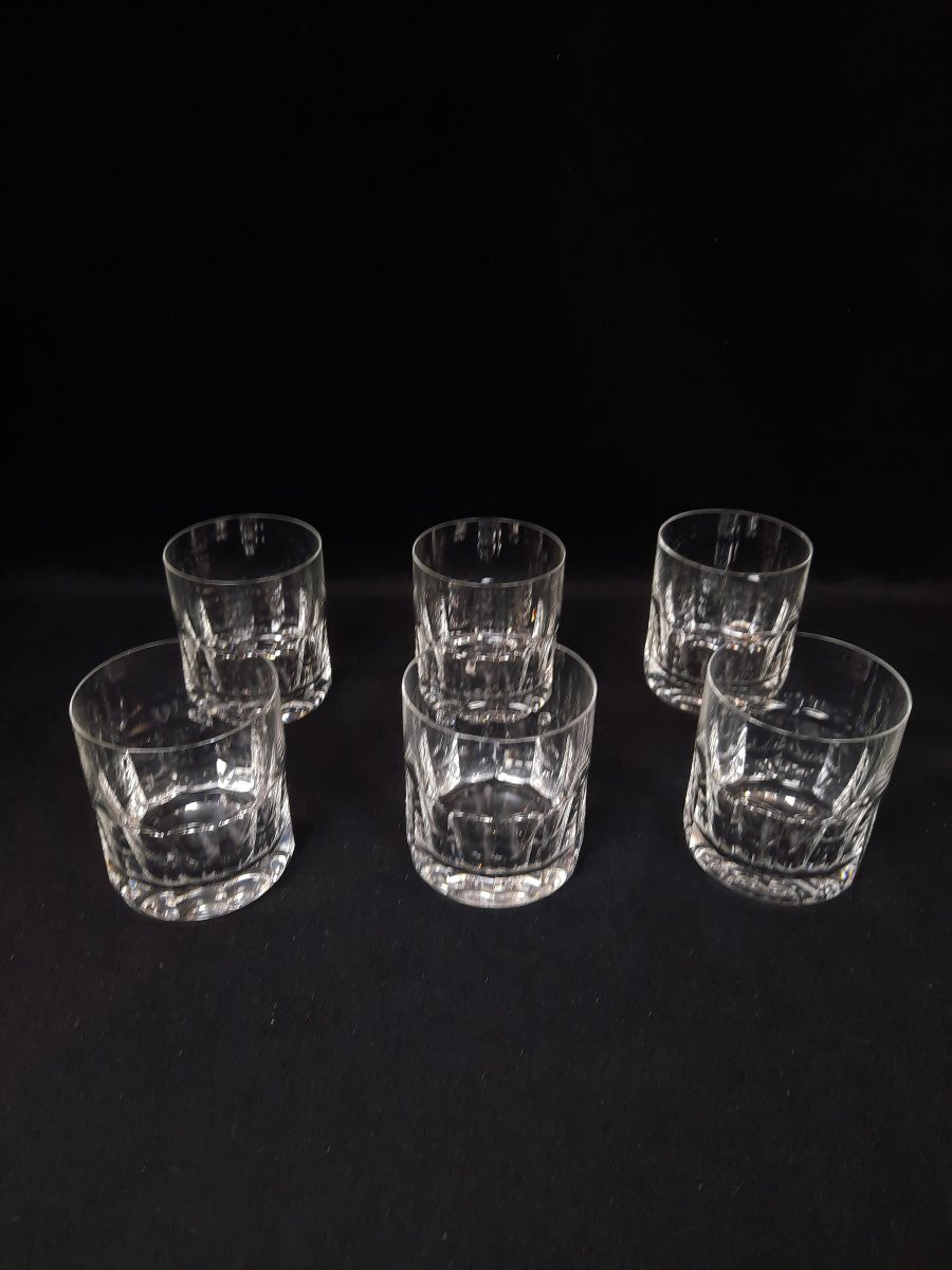Saint-louis - Crystal Whiskey Set (20th Century)-photo-4