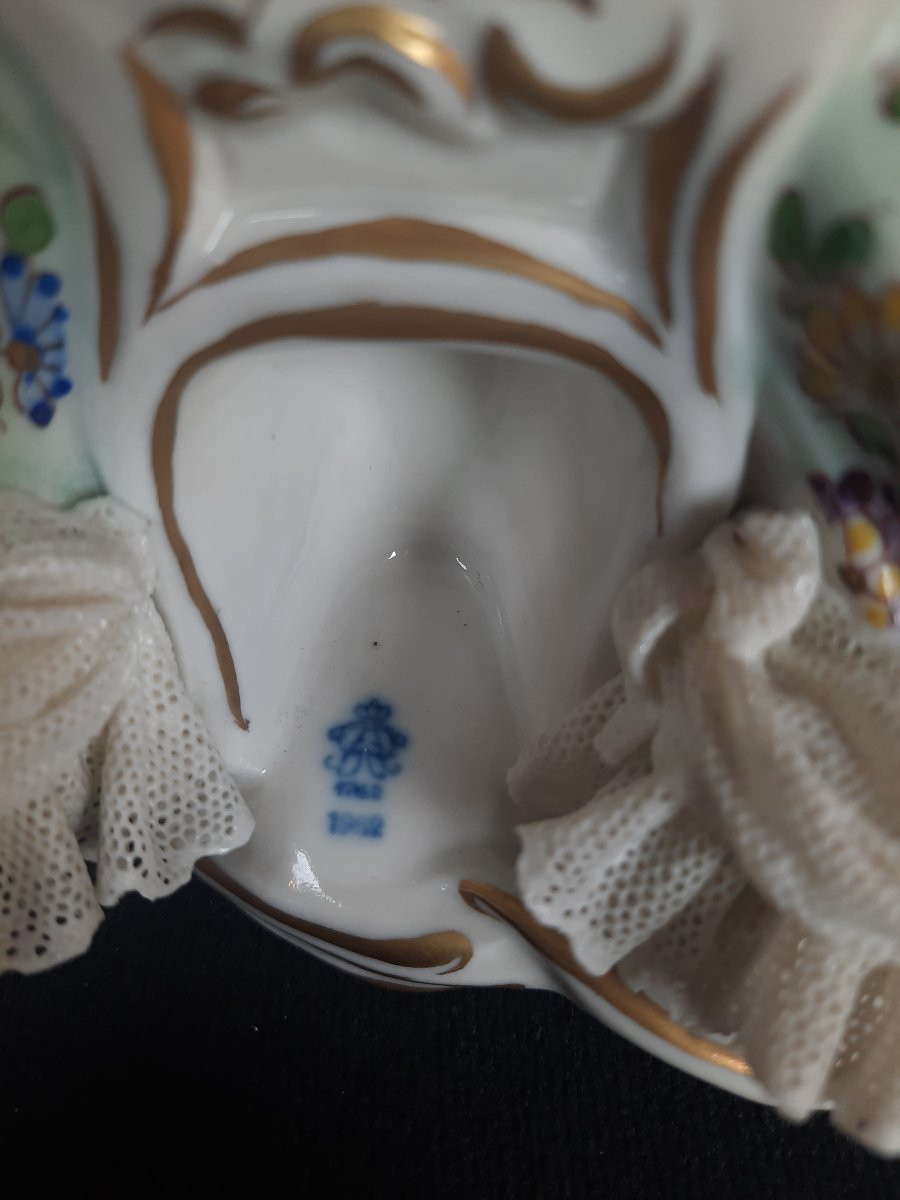 Volkstedt - German Porcelain Group - Chess Players-photo-4