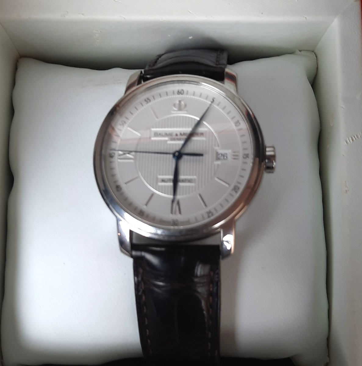 Baume Et Mercier - Automatic Watch With Leather Strap - Classica Model 