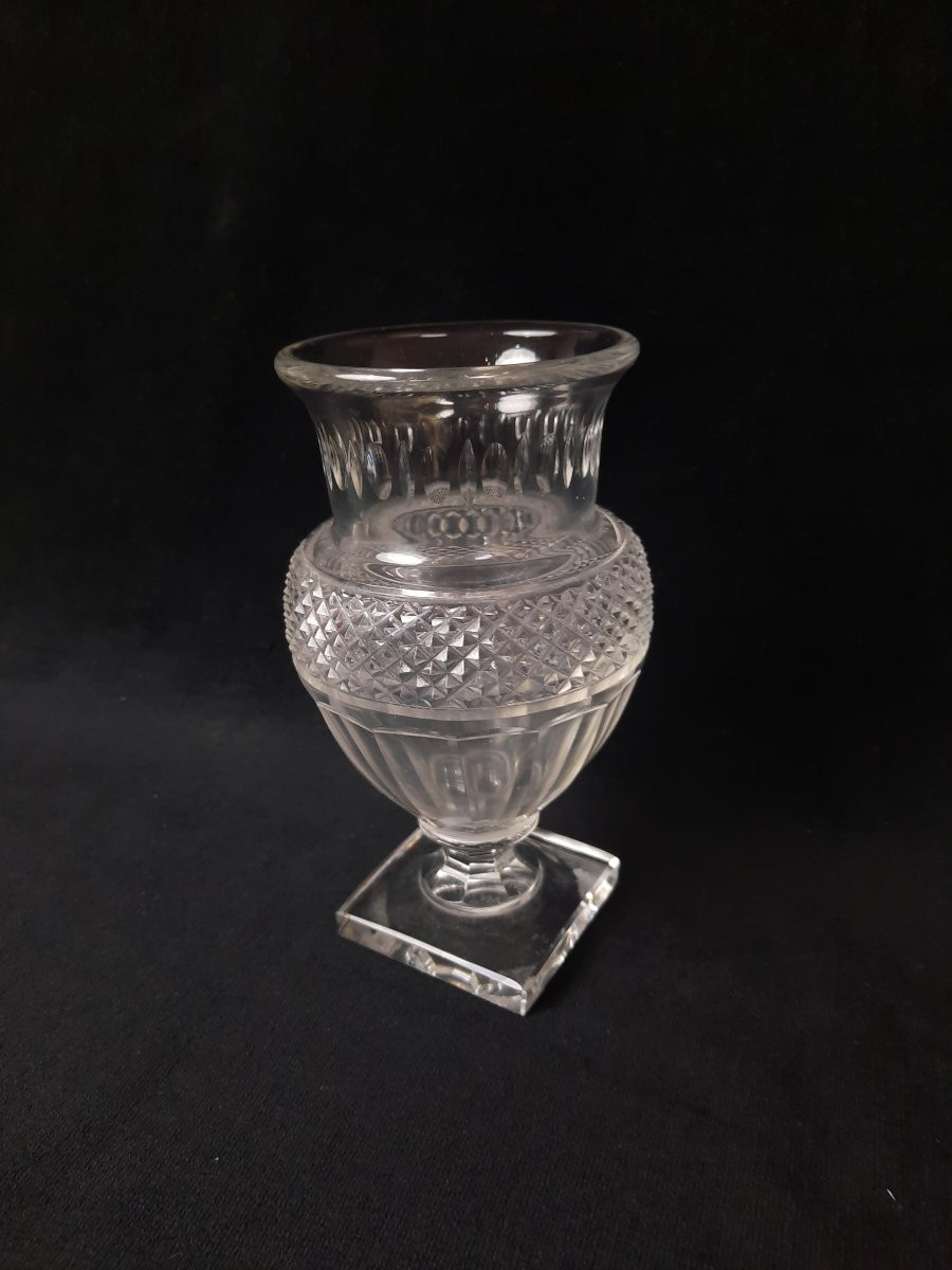 Baccarat - Medici Crystal Vase (20th Century)-photo-2