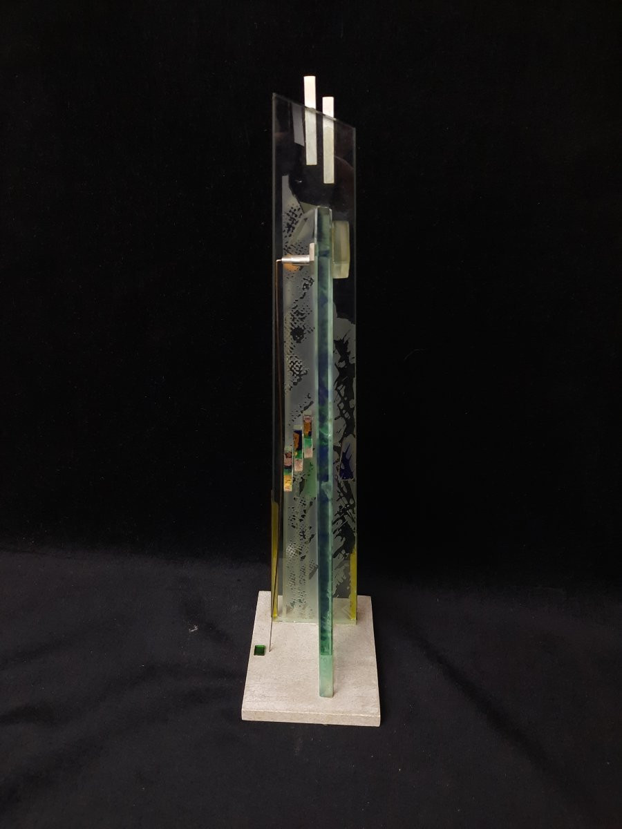 Alain Lerolle (1947‑2012) - Sculpture en verre -photo-4