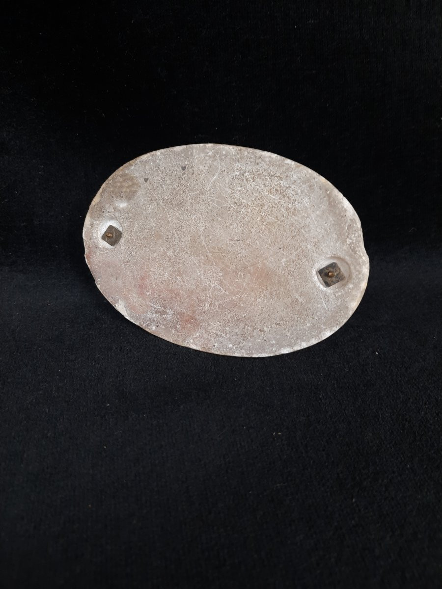 Petit bronze d'un lévrier (XXe siècle)-photo-1