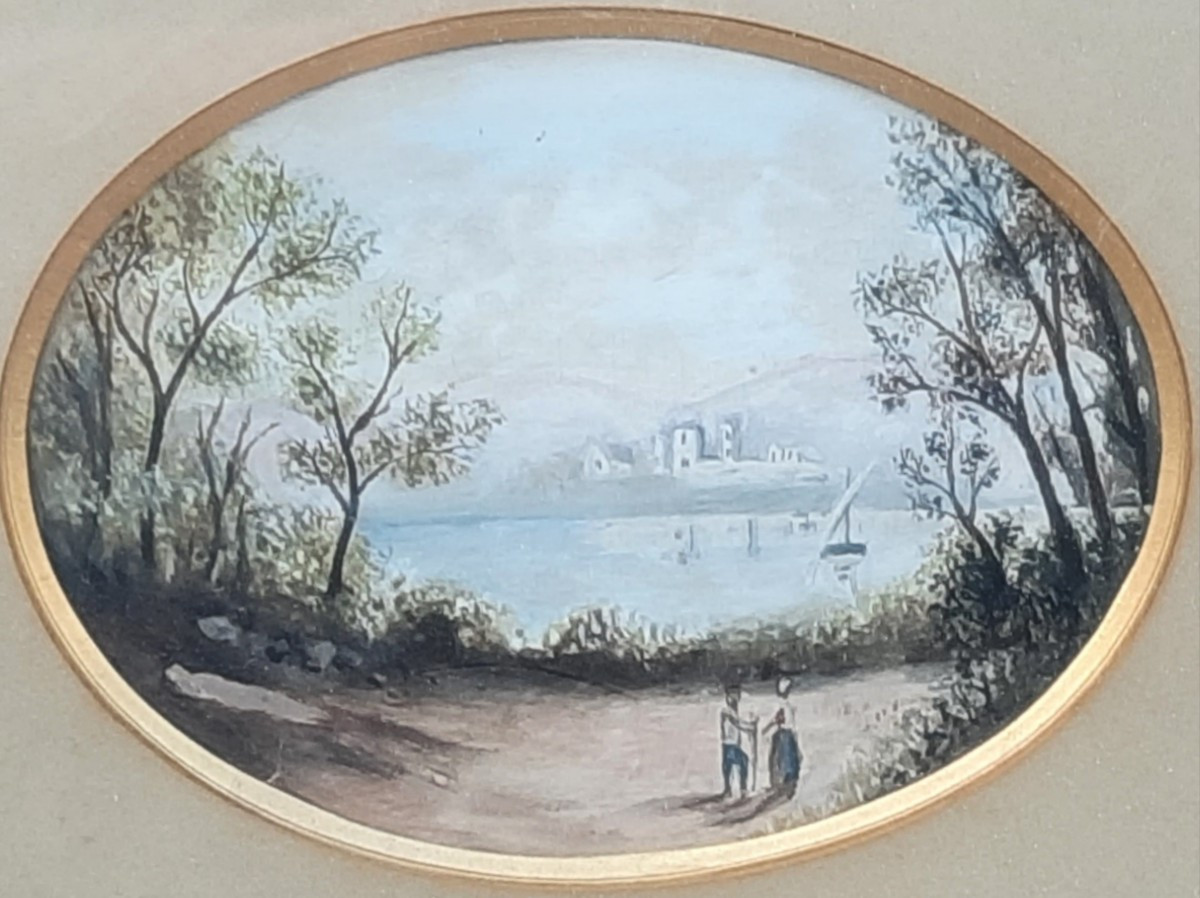 Drawing On Paper - Landscape (19th Century)