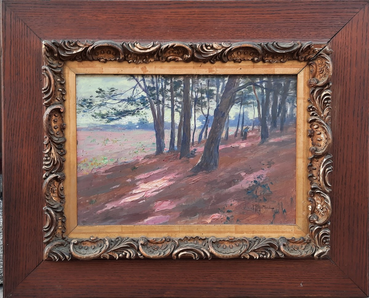 Alexandre Rigotard (1871–1944) - Huile sur panneau - Paysage -photo-2