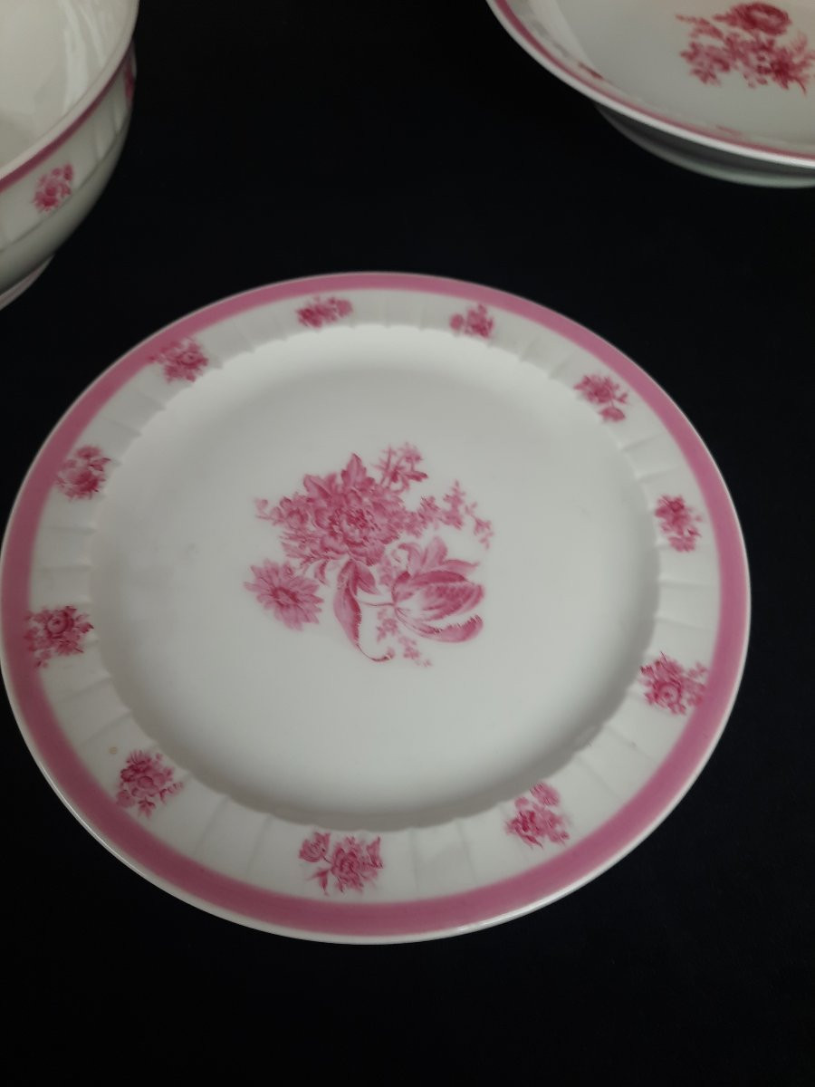 Haviland - Partie de service de table en porcelaine -photo-4