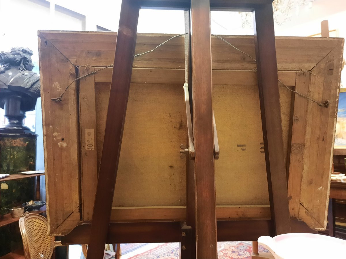 Marius François Reynaud (1860-1935) - Oil On Canvas - View Of Venice-photo-2