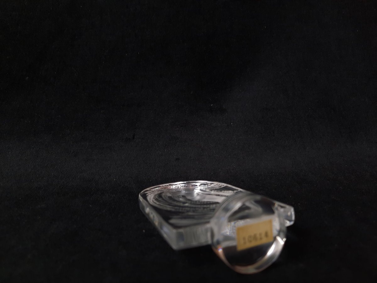 Lalique - Sculpture - Panneau en relief en cristal - Naïade-photo-1