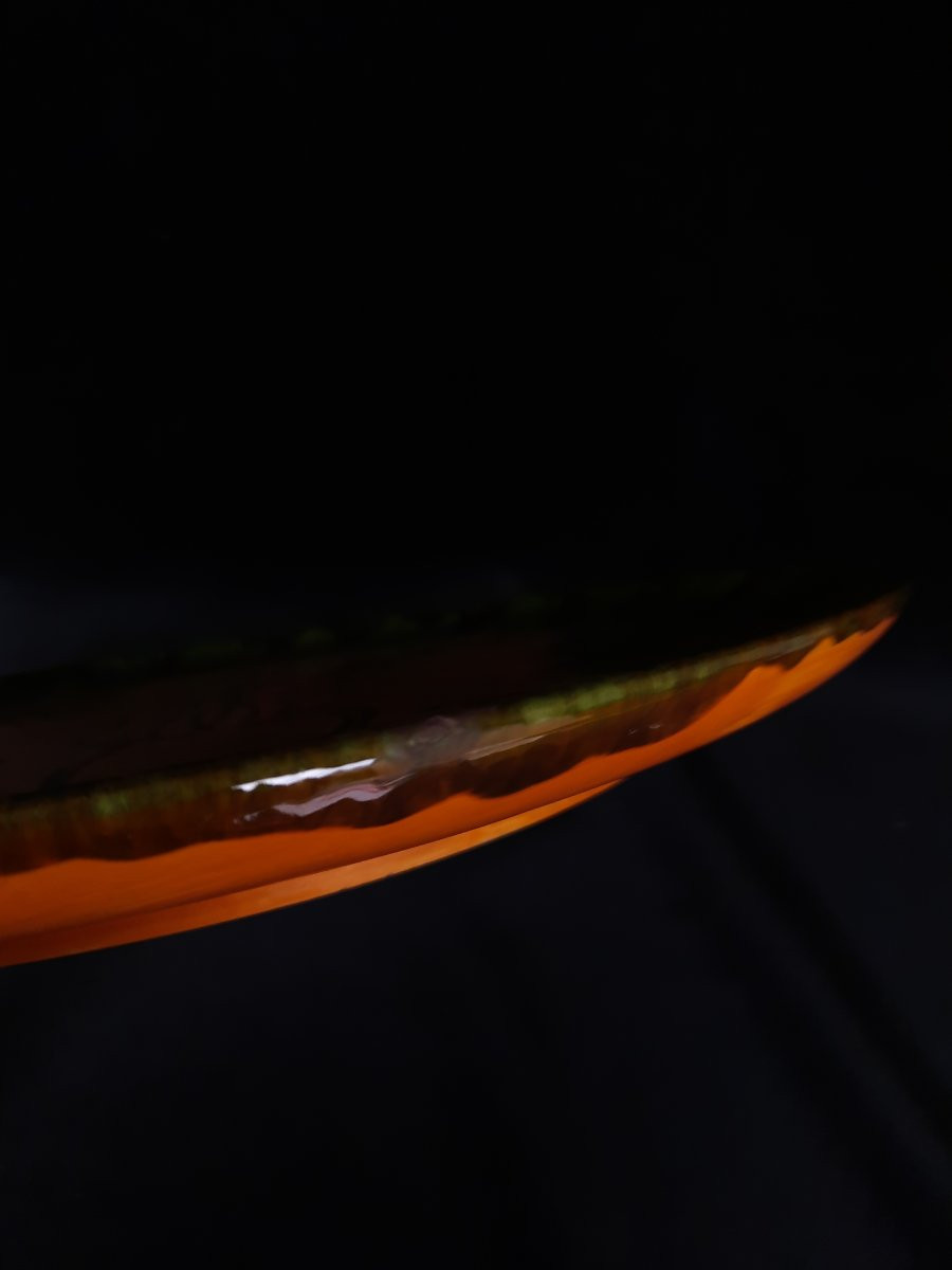 Jean Lurçat - Plat en céramique de Sant Vicens -  Coq  -photo-1