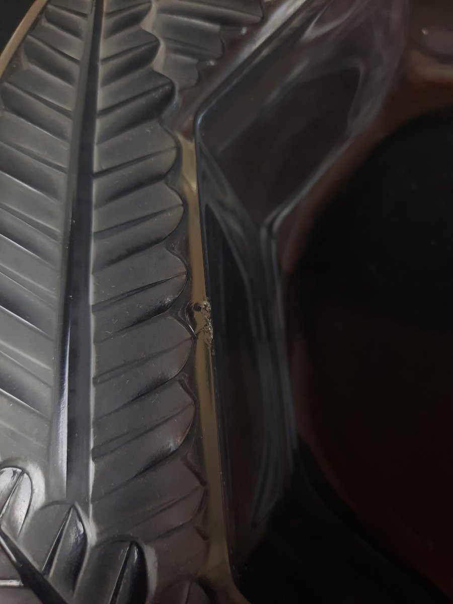 Lalique France - Coupe  en Verre moulé – Modèle Hespérides -photo-2