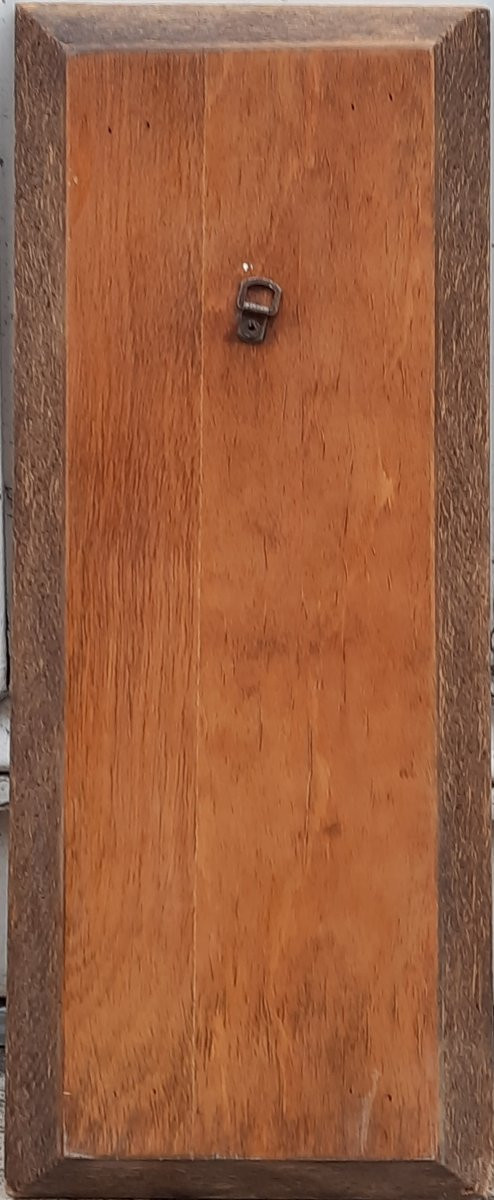 Plaque en émail sur bois - Art Nouveau (XXe siècle)-photo-4