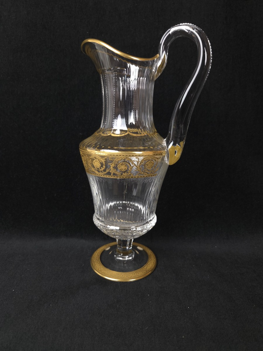 Saint-louis - Crystal Pitcher - Thistle Model