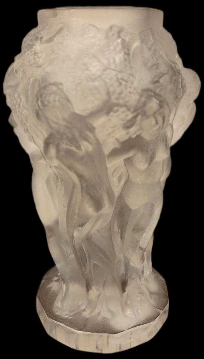Vase Art déco - Ingrid aux Bacchantes - attribué à Heinrich Hoffmann (XXe siècle)