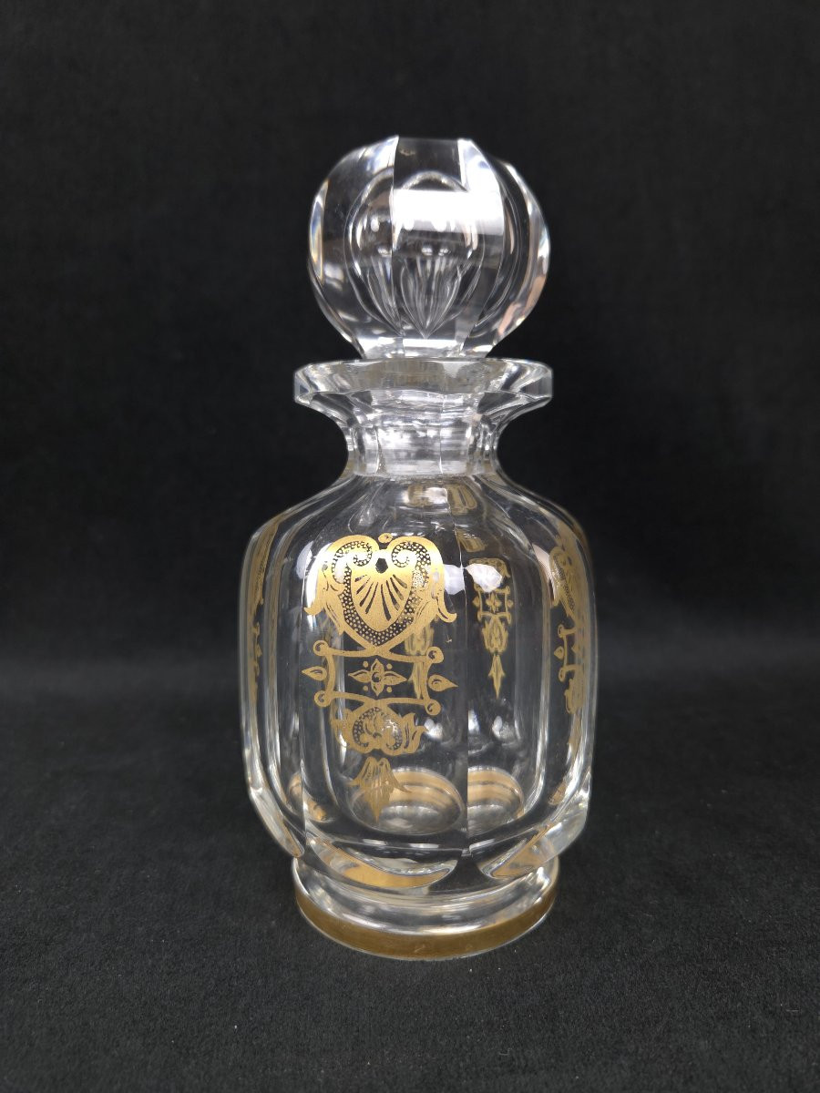 Baccarat - Flacon en cristal Malmaison (XXe siècle)-photo-2