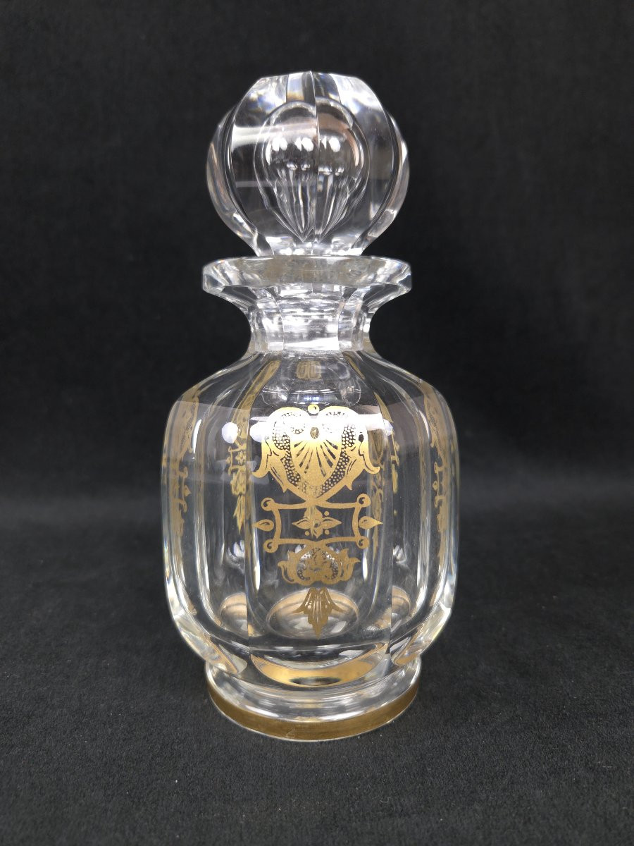 Baccarat - Flacon en cristal Malmaison (XXe siècle)-photo-3