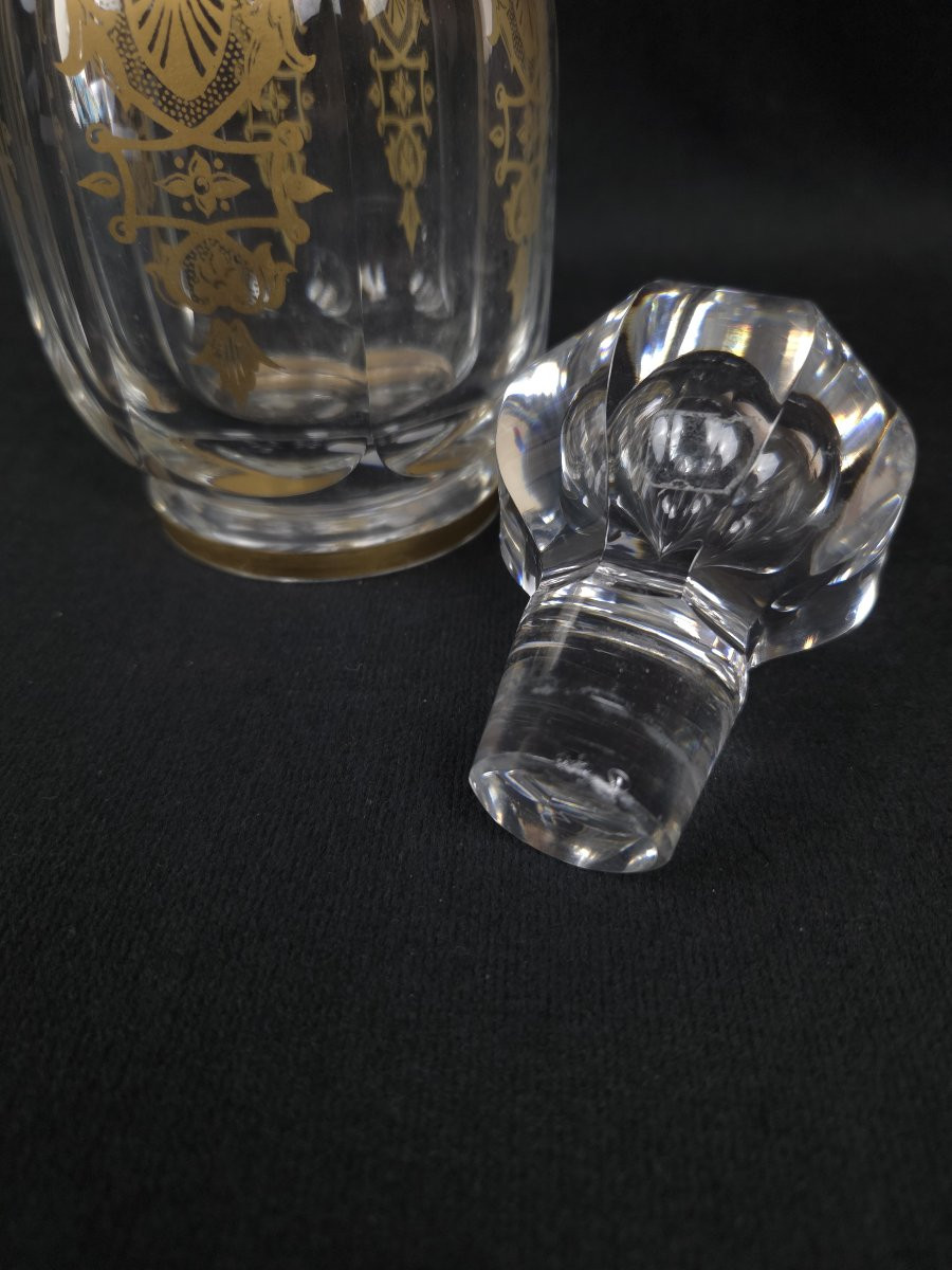 Baccarat - Flacon en cristal Malmaison (XXe siècle)-photo-4
