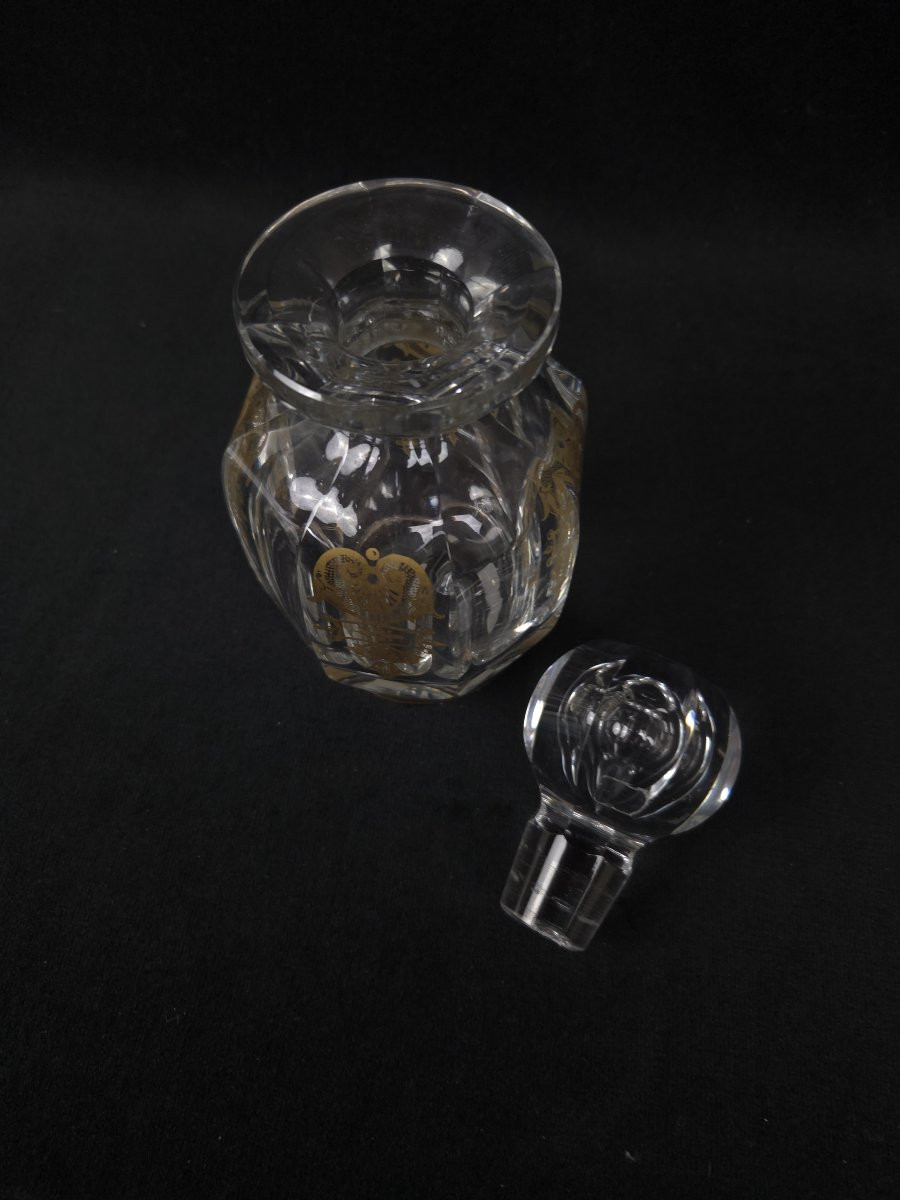Baccarat - Flacon en cristal Malmaison (XXe siècle)-photo-1