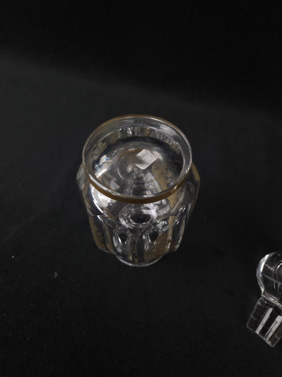 Baccarat - Flacon en cristal Malmaison (XXe siècle)-photo-3