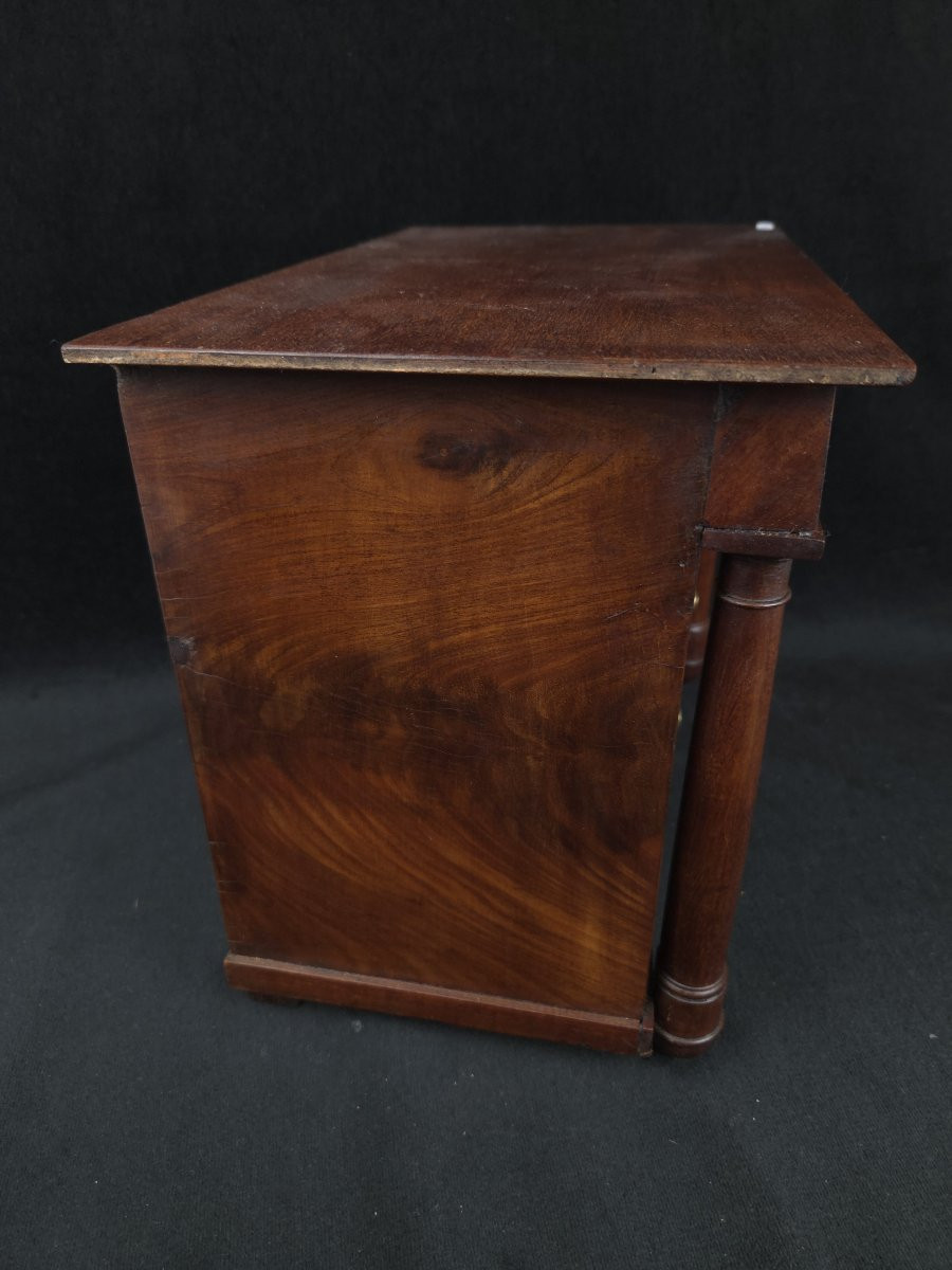 Commode miniature en bois  – XXᵉ siècle-photo-4