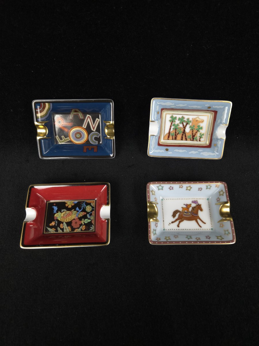 Hermès - Mini Porcelain Ashtray - Tohu Bohu-photo-1