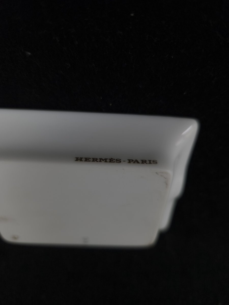 Hermès - Mini Porcelain Ashtray - Tohu Bohu-photo-2