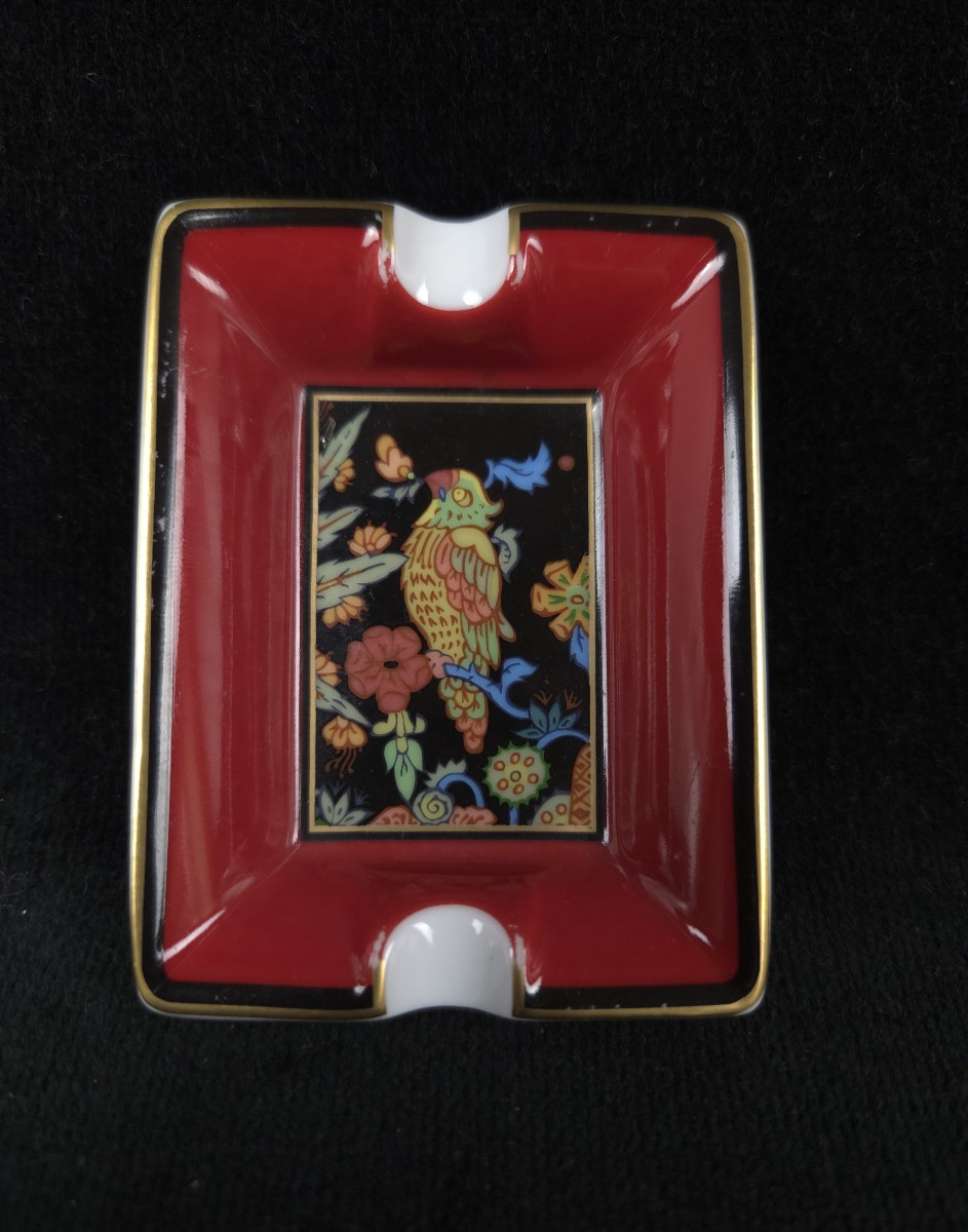 Hermès - Mini Porcelain Ashtray - Parrot