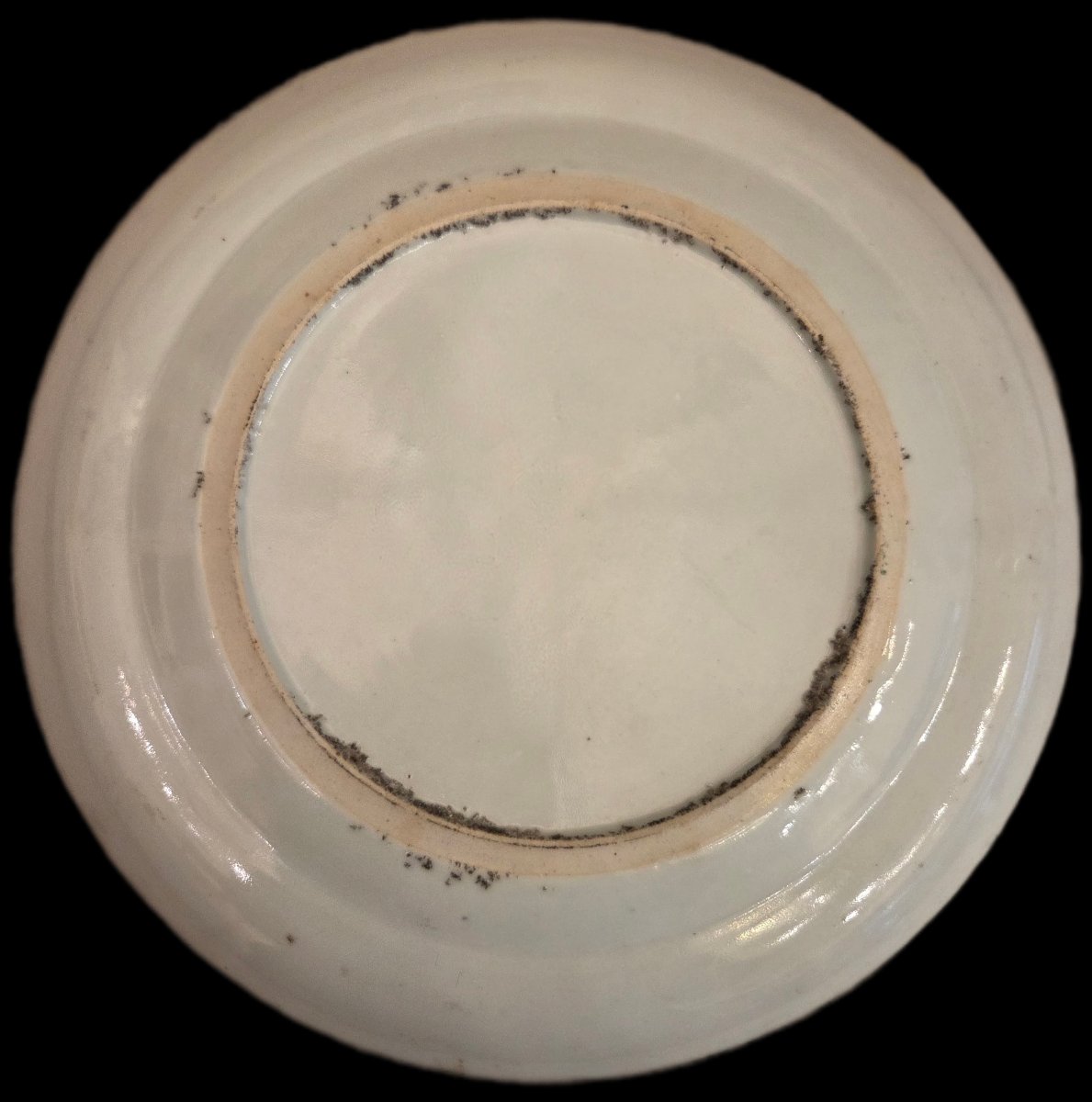 Canton Porcelain Plate - Famille Rose (19th Century)-photo-4