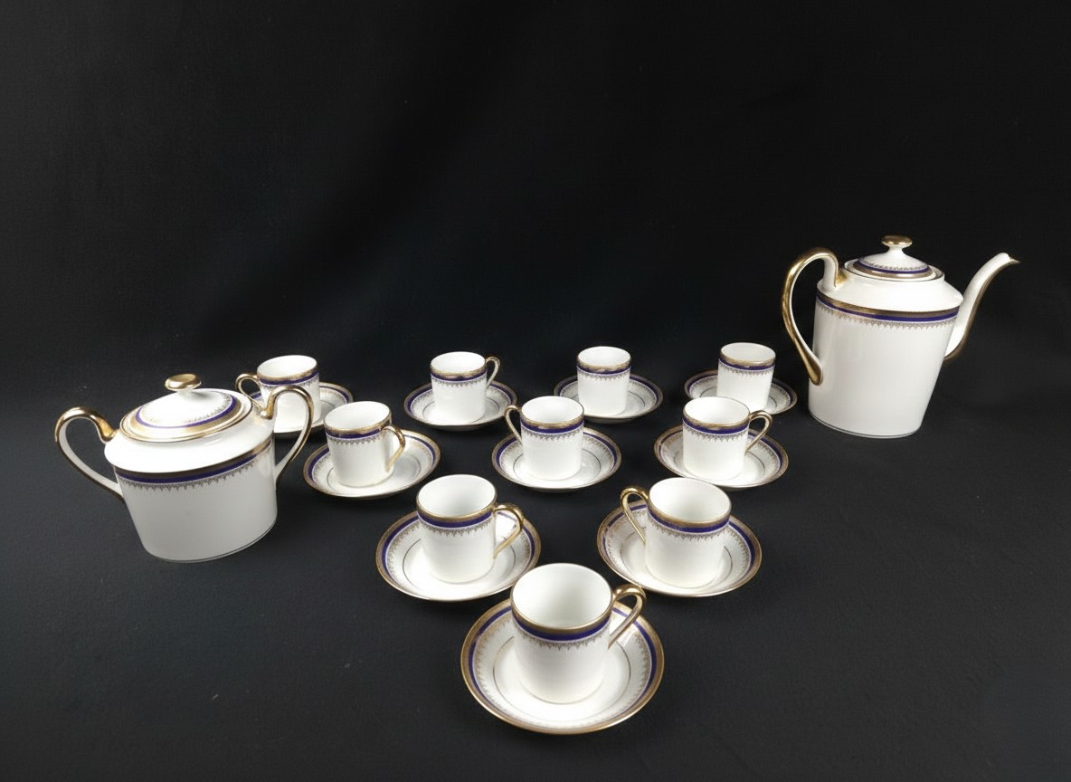Limoges Porcelain Coffee Service 